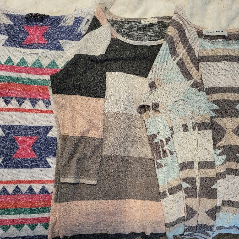 3 Long Sleeve Shirts